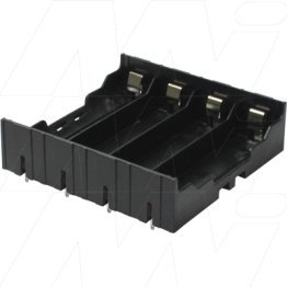 Battery Holder for Lithium Ion 4 x 18650 size Battery - BK-18650PC8