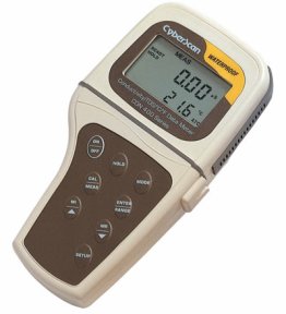 Waterproof CyberScan CON 400 Portable Conductivity Meter with Conductivity electrode, 1 electrode ho - EC-CONWP400-03K