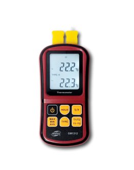 Thermocouple Temperature Meter (J, K, T, E, N, R-Type) - IC-GM1312