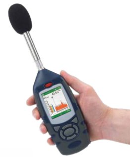 Logging Environmental Octave Band Sound Level Meter Class 2