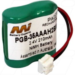 Pager battery suitable for Boomerang Waiter Pager - PGB-35AAAH2BMX