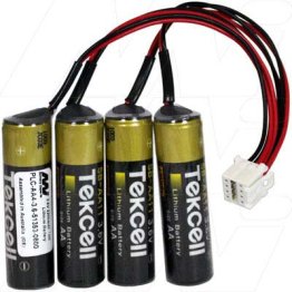 Lithium battery for Motoman robotic controller - PLC-AA4-3.6-51353-0800