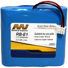 Digital Radio-DAB Battery - RB-E1-BP1