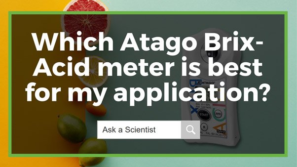 marionet Gangster fluctueren How To Measure Brix And Acidity Using An Atago Pocket Brix-Acidity Meter