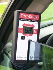 How do tint meters work and where are they used?